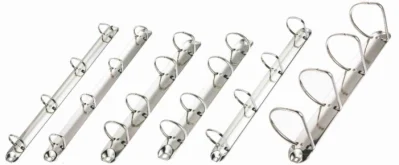 Meccanismo di clip per raccoglitore ad anelli in metallo 2/3/4 a basso prezzo per accessori di cancelleria